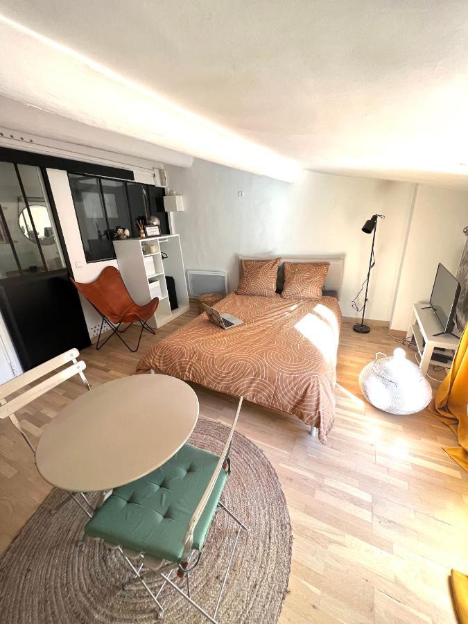 Studio En Plaint Centre De Marseille, Terrasse De 12M2 Lägenhet Exteriör bild